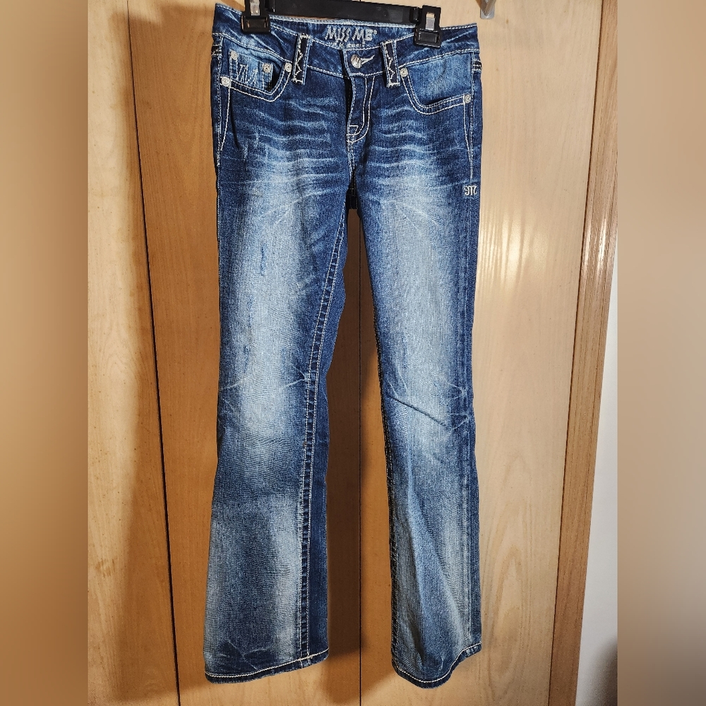 Miss Me Easy Boot size 27, inseam 35